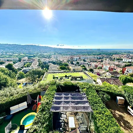 Studio Avec Vue Mer - Charming View Studio * Saint-Laurent-du-Var